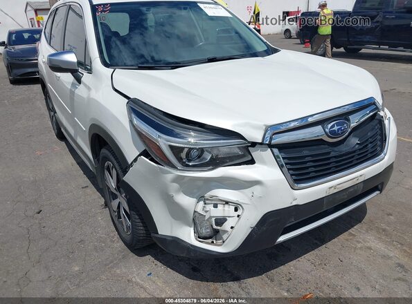 JF2SKAXC7LH465634 2020 SUBARU FORESTER White Front view