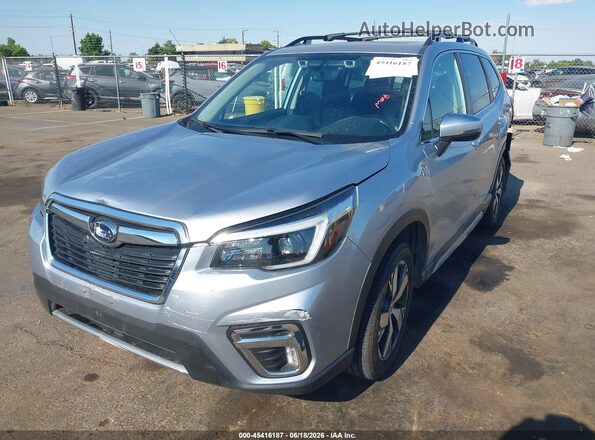 JF2SKAXC8MH442414 2021 SUBARU FORESTER Silver Front left
