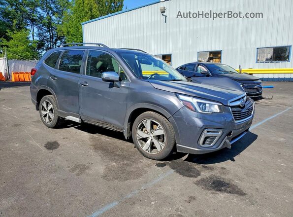 JF2SKAXCXLH566263 2020 SUBARU FORESTER Gray Front right