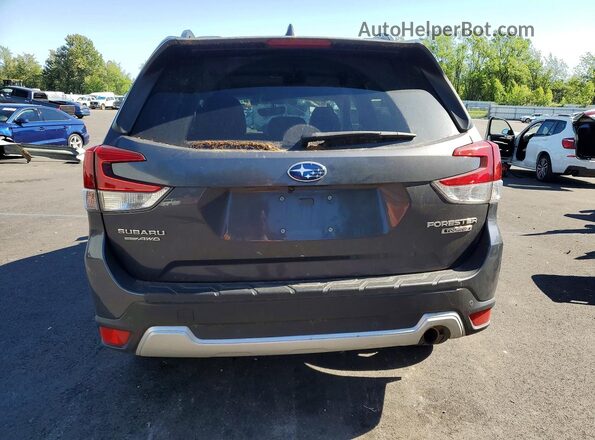 JF2SKAXCXLH566263 2020 SUBARU FORESTER Gray Rear view