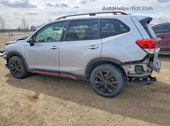 JF2SKEHC9PH495360 2023 SUBARU FORESTER Silver Задня ліва чверть
