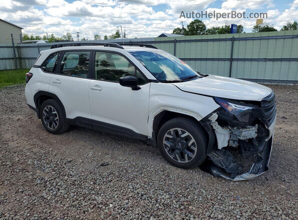JF2SLDAC1SH433400 2025 SUBARU FORESTER White Առջևի աջ