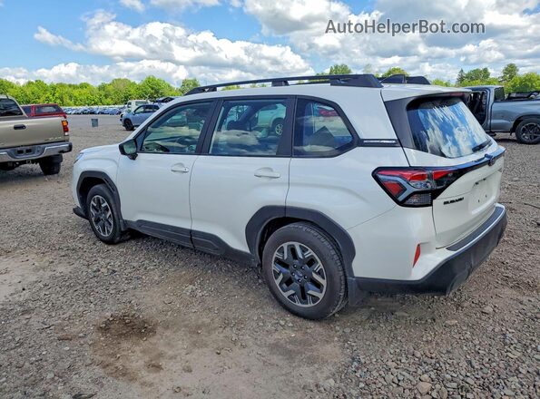 JF2SLDAC1SH433400 2025 SUBARU FORESTER White Հետևի ձախ