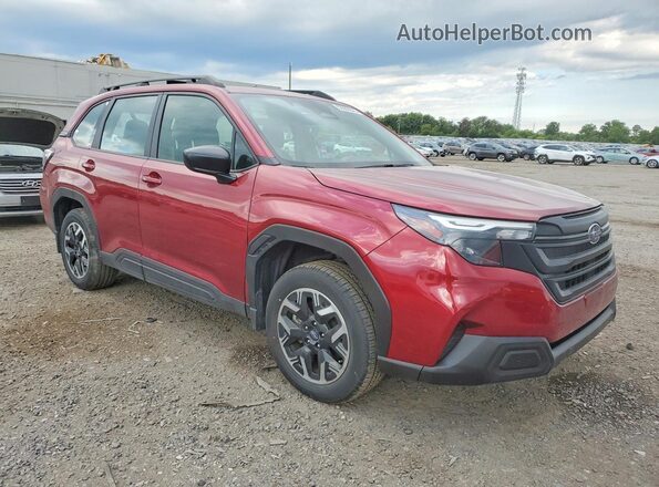 JF2SLDAC2SH528208 2025 SUBARU FORESTER Red Delantero derecho