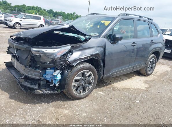 JF2SLDAC8SH589546 2025 SUBARU FORESTER Синий Передняя левая четверть
