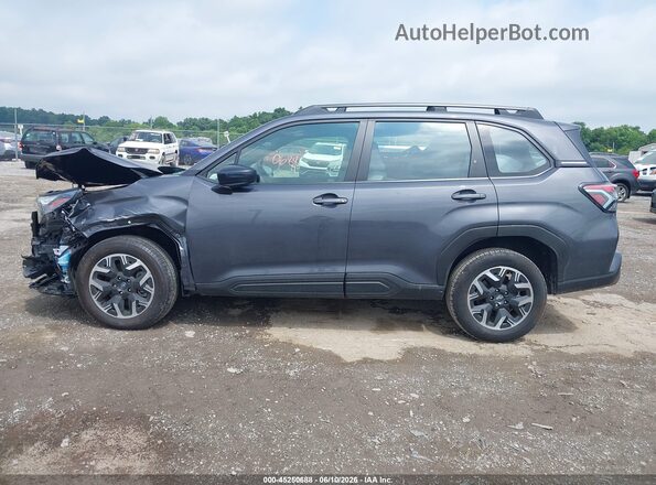 JF2SLDAC8SH589546 2025 SUBARU FORESTER Синий Панорамный вид салона 360°