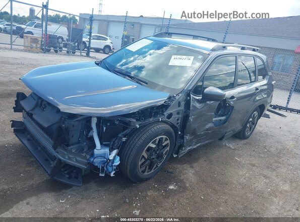 JF2SLDBC1SH425344 2025 SUBARU FORESTER Серый Передняя левая четверть