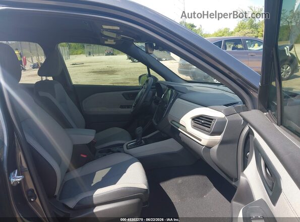 JF2SLDBC1SH425344 2025 SUBARU FORESTER Серый Вид салона спереди
