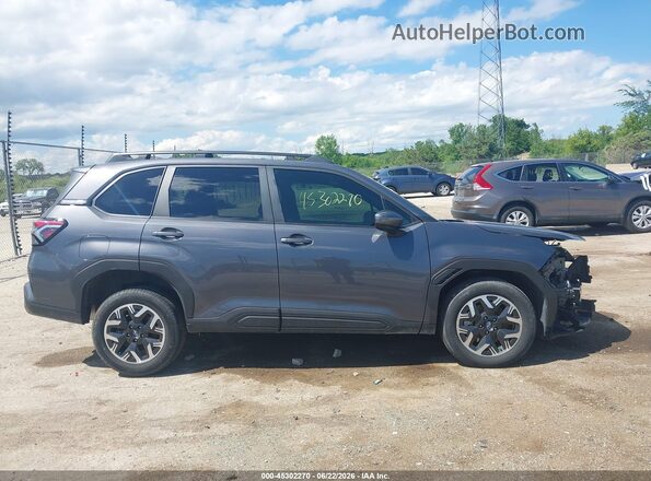 JF2SLDBC1SH425344 2025 SUBARU FORESTER Серый Вид задней части салона