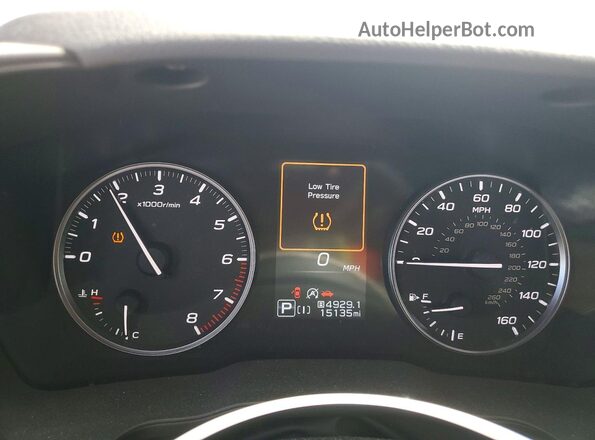 JF2SLDBC6SH495485 2025 SUBARU FORESTER Белый Вид щитка приборов