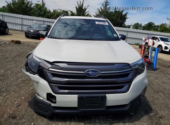 JF2SLDBC6SH495485 2025 SUBARU FORESTER Белый Вид спереди