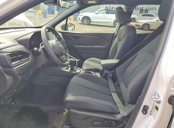 JF2SLDBC6SH495485 2025 SUBARU FORESTER Белый Вид салона спереди