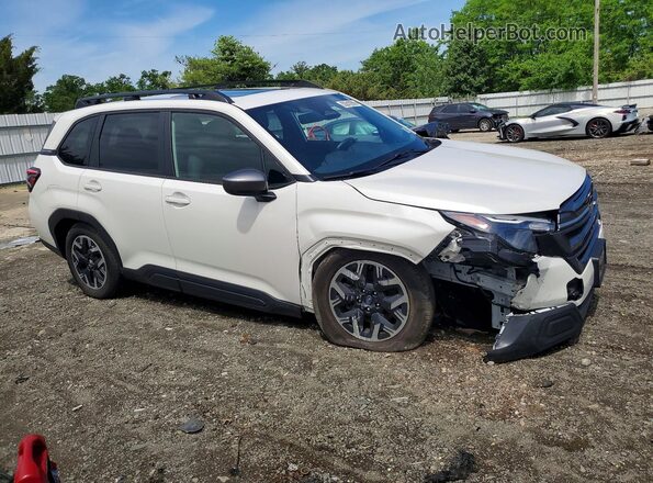 JF2SLDBC6SH495485 2025 SUBARU FORESTER Белый Передняя правая четверть
