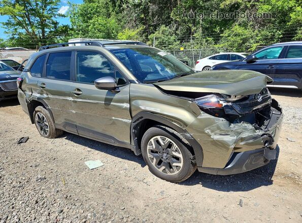 JF2SLDBC7SH425574 2025 SUBARU FORESTER Зеленый Передняя правая четверть