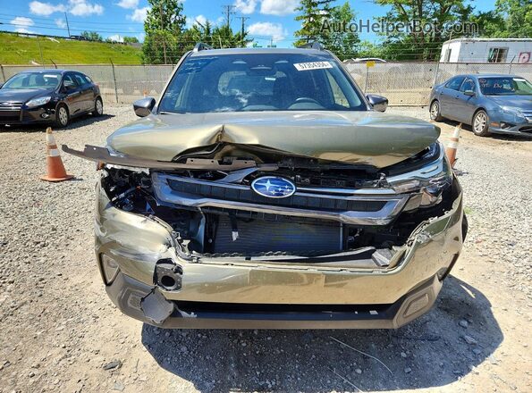 JF2SLDBC7SH425574 2025 SUBARU FORESTER Зеленый Вид спереди