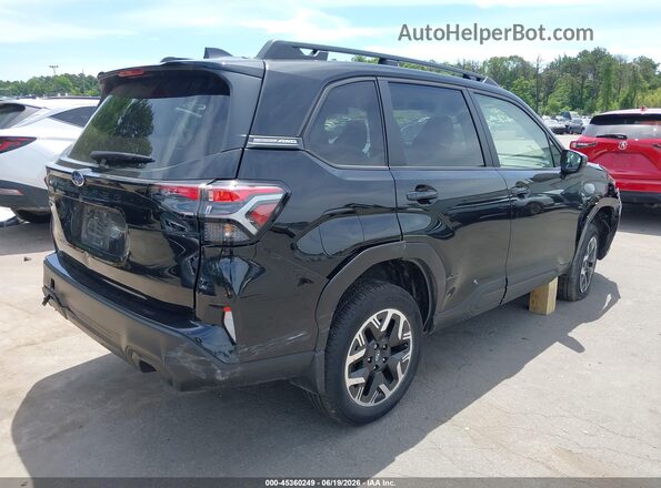 JF2SLDBCXSH438206 2025 SUBARU FORESTER Черный Задняя правая четверть