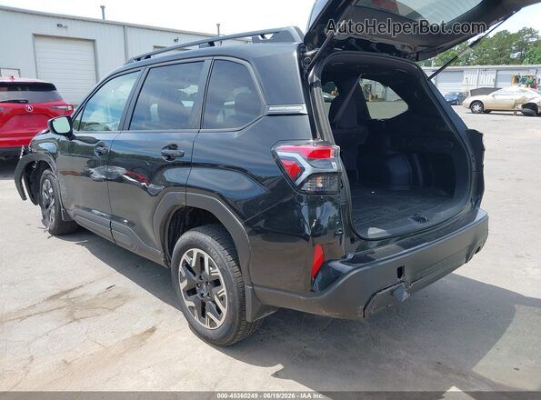 JF2SLDBCXSH438206 2025 SUBARU FORESTER Черный Задняя левая четверть