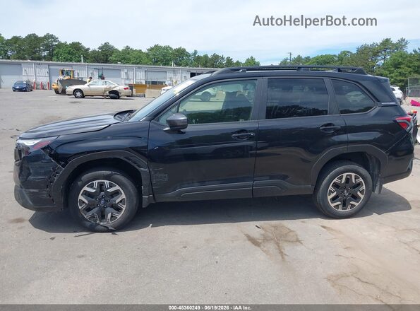 JF2SLDBCXSH438206 2025 SUBARU FORESTER Черный Панорамный вид салона 360°