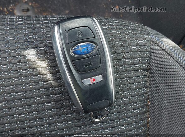 JF2SLDBCXSH438206 2025 SUBARU FORESTER Черный Вид панели приборов