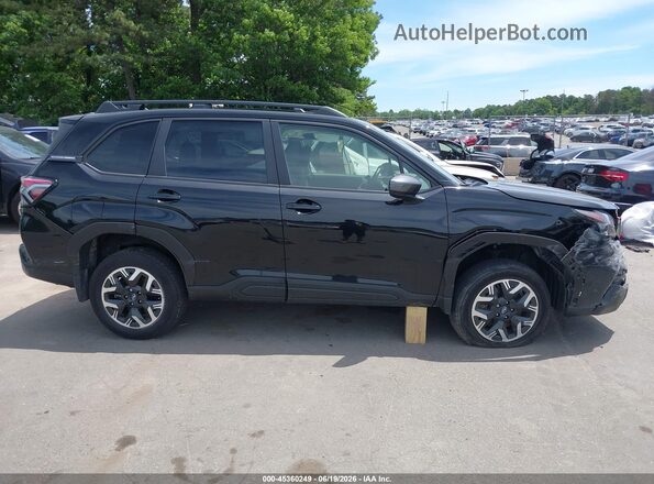 JF2SLDBCXSH438206 2025 SUBARU FORESTER Черный Вид задней части салона