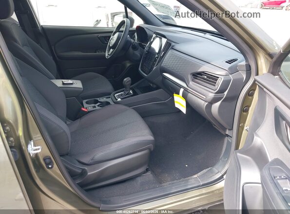 JF2SLDDC0SH587379 2025 SUBARU FORESTER Green Սալոնի դիմացի տեսք