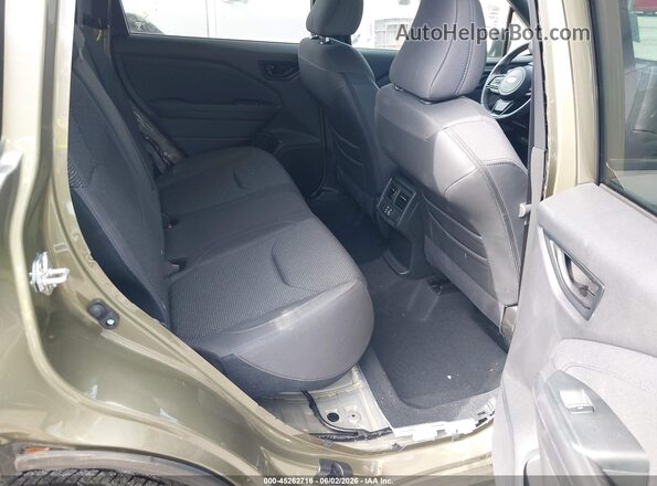 JF2SLDDC0SH587379 2025 SUBARU FORESTER Green VIN կոդի պիտակի տեսք