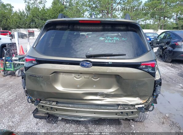 JF2SLDDC0SH587379 2025 SUBARU FORESTER Green 