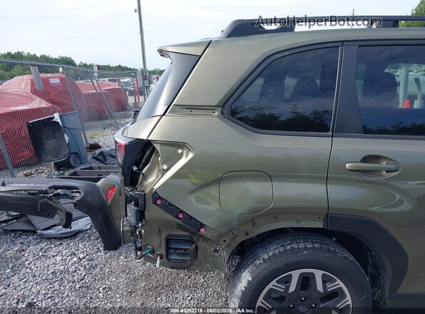 JF2SLDDC0SH587379 2025 SUBARU FORESTER Green 