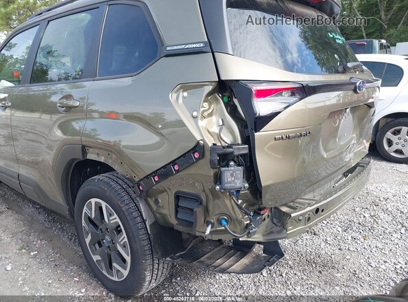 JF2SLDDC0SH587379 2025 SUBARU FORESTER Green 