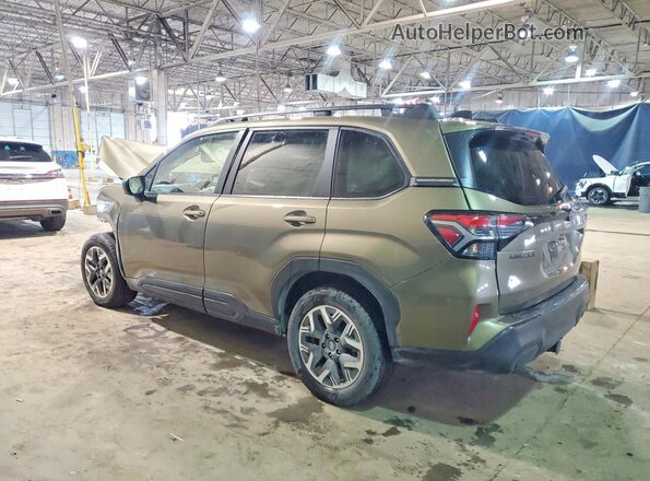 JF2SLDDC1SH407939 2025 SUBARU FORESTER Green უკანა მარცხენა