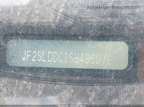JF2SLDDC1SH496976 2025 SUBARU FORESTER White Vista del compartimento del motor