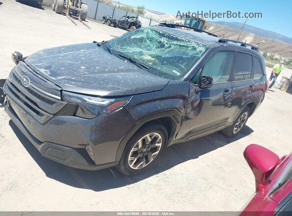 JF2SLDDC3SH561777 2025 SUBARU FORESTER Blue Vista tres cuartos delantera izquierda