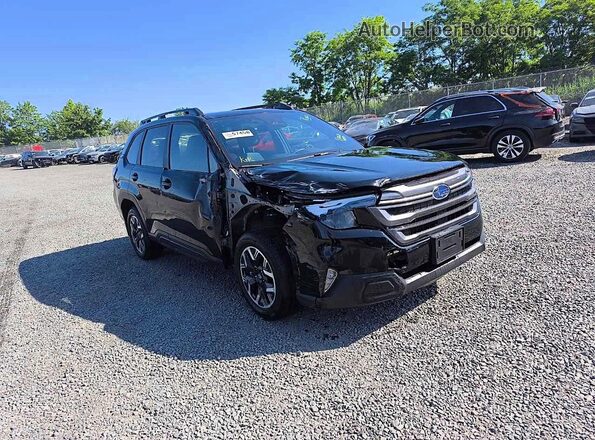 JF2SLDDC4SH542199 2025 SUBARU FORESTER Black Հետևի աջ