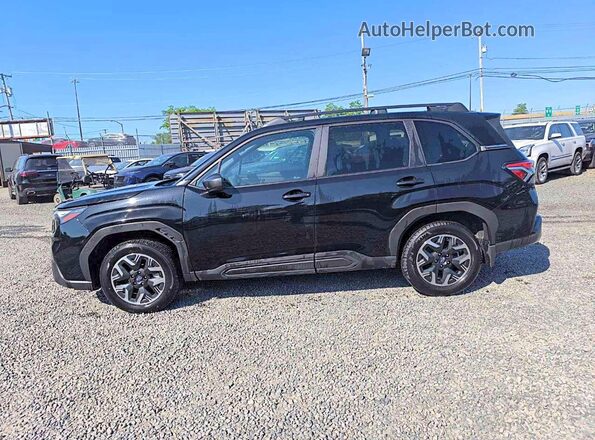 JF2SLDDC4SH542199 2025 SUBARU FORESTER Black Սալոնի 360 աստիճան տեսք