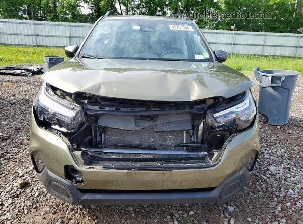 JF2SLDDC4SH555809 2025 SUBARU FORESTER Зеленый Вид спереди