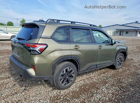JF2SLDDC4SH555809 2025 SUBARU FORESTER Зеленый Задняя правая четверть