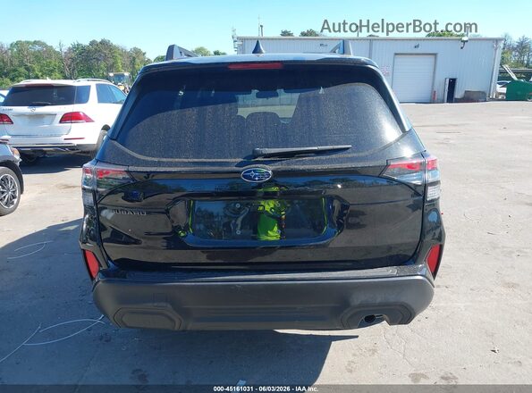 JF2SLDDC5SH551588 2025 SUBARU FORESTER Black 
