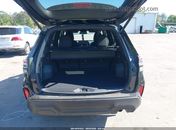 JF2SLDDC5SH551588 2025 SUBARU FORESTER Black 