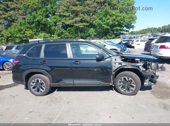 JF2SLDDC5SH551588 2025 SUBARU FORESTER Black სალონის 360-გრადუსიანი ხედი
