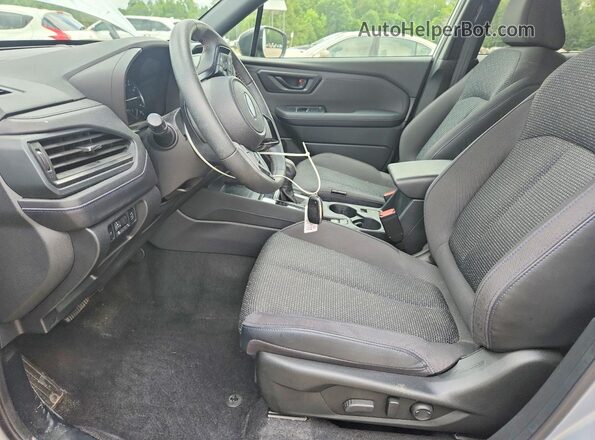 JF2SLDDC6SH544178 2025 SUBARU FORESTER Silver Вид салону спереду