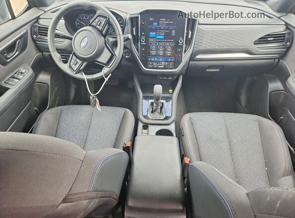 JF2SLDDC6SH544178 2025 SUBARU FORESTER Silver Вид панелі приладів