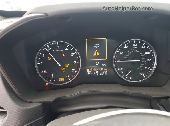 JF2SLDDC7SH481642 2025 SUBARU FORESTER Brown Սարքավորումների վահանակի տեսք