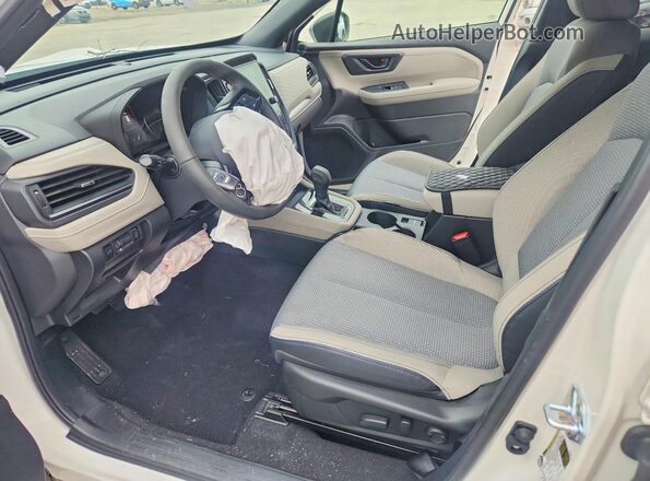 JF2SLDDC9SH541758 2025 SUBARU FORESTER White 