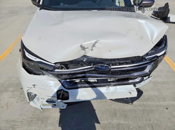 JF2SLDDC9SH608407 2025 SUBARU FORESTER White Շարժիչի բաժամունքի տեսք