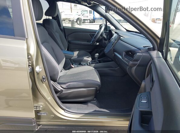 JF2SLDDCXSH520031 2025 SUBARU FORESTER Green Вид салону спереду