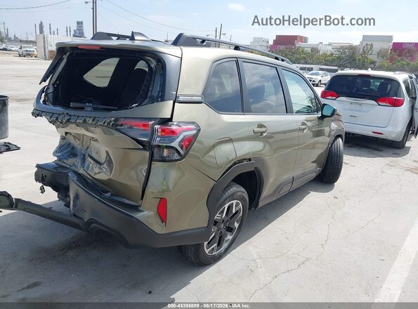 JF2SLDDCXSH520031 2025 SUBARU FORESTER Green Задня права чверть