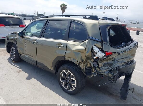 JF2SLDDCXSH520031 2025 SUBARU FORESTER Green Вид спереду