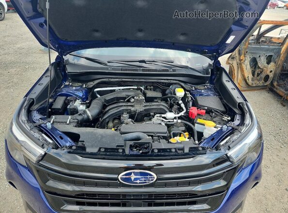 JF2SLDFC0SH499896 2025 SUBARU FORESTER Blue ძრავის განყოფილების ხედი