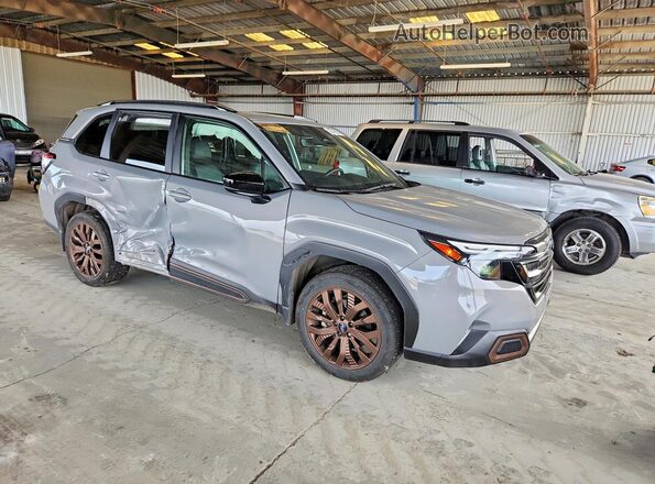 JF2SLDHC1SH520820 2025 SUBARU FORESTER Gray Передня права чверть
