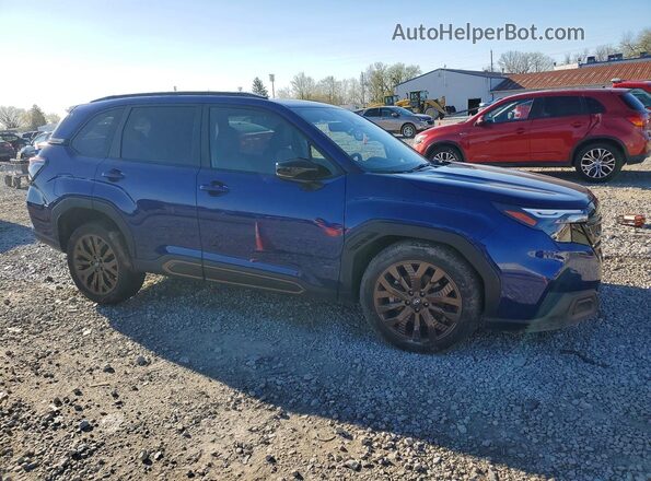 JF2SLDHC4SH481222 2025 SUBARU FORESTER Blue Delantero derecho